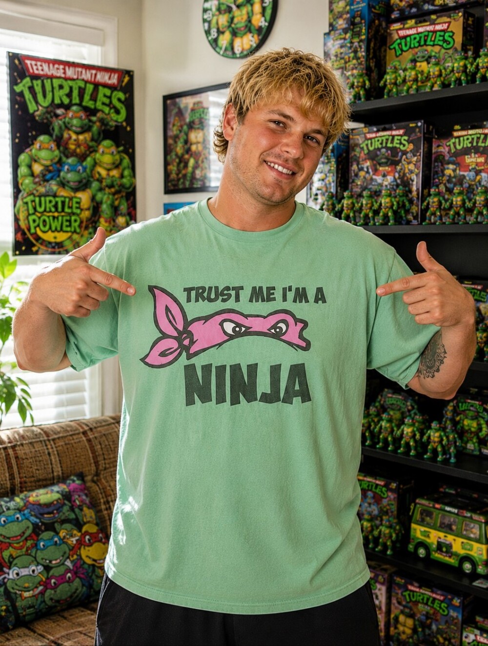 Teenage Mutant Ninja Turtles Trust Me I’m A Ninja Tee XL